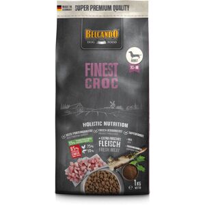 Belcando Finest Croc - Croquettes au canard et foie pour chiens - Publicité Belcando Finest Croc - Croquettes au canard et foie pour chiens - Publicité