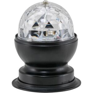 Briloner Girevole LED Discoknipper - 8,80cm - Zwart Briloner Girevole LED Discoknipper - 8,80cm - Zwart