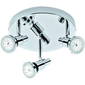 BRILONER LED-Deckenleuchte 3-flammig - chrom - 21 cm BRILONER LED-Deckenleuchte 3-flammig - chrom - 21 cm