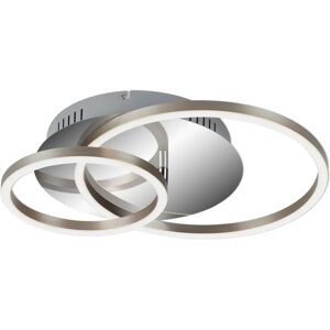 Briloner LED Ceiling Light FRAME - 39cm, 30W, Aluminum-Chrome Briloner LED Ceiling Light FRAME - 39cm, 30W, Aluminum-Chrome