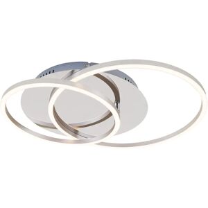 Briloner Leuchten 3228-018 Chrom LED Deckenleuchte - Dimmbar, Memory, Drehbar, 3200lm Briloner Leuchten 3228-018 Chrom LED Deckenleuchte - Dimmbar, Memory, Drehbar, 3200lm