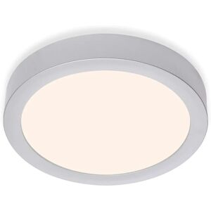 Briloner LED Ceiling Light - 22.5cm Matte Chrome - Ceiling Light Briloner LED Ceiling Light - 22.5cm Matte Chrome - Ceiling Light