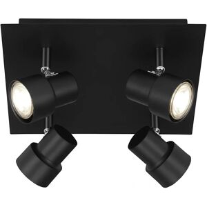 BRILONER Rock Lampada da Soffitto - Spot Regolabili, Bianco Caldo, Design Moderno BRILONER Rock Lampada da Soffitto - Spot Regolabili, Bianco Caldo, Design Moderno
