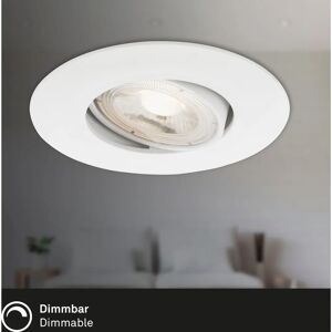 BRILONER LED Inbouwspot - 9cm - 4,9W - Wit BRILONER LED Inbouwspot - 9cm - 4,9W - Wit