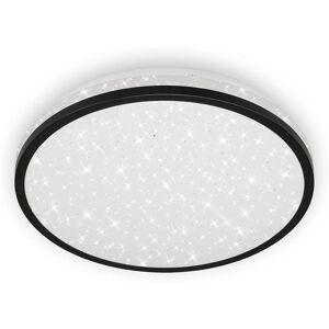 BRILONER Sternenhimmel LED-Deckenleuchte - LED-Deckenleuchte mit Sternenhimmel, 28 cm, 12 W, schwarz BRILONER Sternenhimmel LED-Deckenleuchte - LED-Deckenleuchte mit Sternenhimmel, 28 cm, 12 W, schwarz