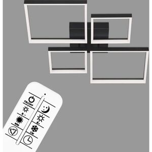 Briloner Black Ceiling Light - LED Frame 66x66cm 40W Briloner Black Ceiling Light - LED Frame 66x66cm 40W