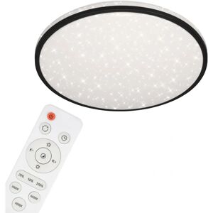 Lámpara de techo LED Briloner - Control remoto, 50cm, 48W, Blanco/Negro Lámpara de techo LED Briloner - Control remoto, 50cm, 48W, Blanco/Negro