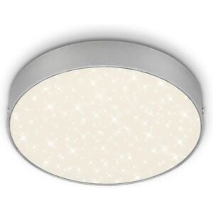 Briloner Silver LED Starry Sky Ceiling Light - Ceiling, Frameless, 16W Briloner Silver LED Starry Sky Ceiling Light - Ceiling, Frameless, 16W