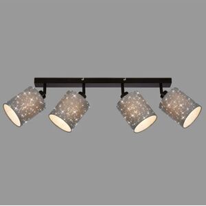 Stofa Takfäste - Vintage Stjärndekor, Justerbar, 4 E27 Stofa Takfäste - Vintage Stjärndekor, Justerbar, 4 E27