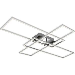 Briloner LED Deckenleuchte - 104cm, 50W, Chrom - Deckenlampe Briloner LED Deckenleuchte - 104cm, 50W, Chrom - Deckenlampe