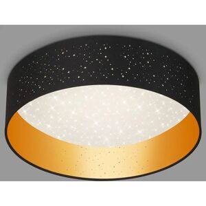 Briloner Maila LED Ceiling Light - Star Decor, Black/Gold Briloner Maila LED Ceiling Light - Star Decor, Black/Gold