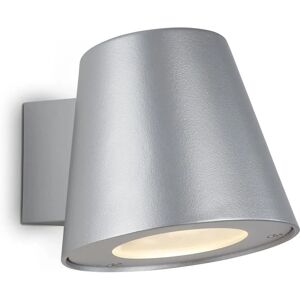 BRILONER Outdoor Wall Light - IP44, 460lm, 4000K, GU10, Silver BRILONER Outdoor Wall Light - IP44, 460lm, 4000K, GU10, Silver