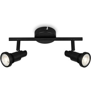 Briloner Black Ceiling Lamp with Adjustable GU10 LEDs - Ceiling Light Briloner Black Ceiling Lamp with Adjustable GU10 LEDs - Ceiling Light
