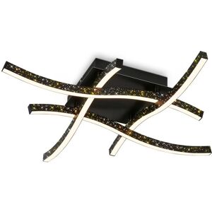 Lámpara de Techo LED Negra de Briloner - Modelo 3718-045 Lámpara de Techo LED Negra de Briloner - Modelo 3718-045