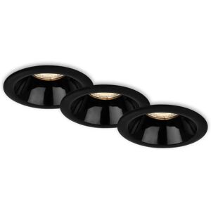 Ensemble d'Appliques Encastrées Noires - LED Recessed Light Set - Publicité Ensemble d'Appliques Encastrées Noires - LED Recessed Light Set - Publicité