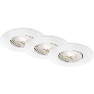 BRILONER LED-Spots 7602 - IP65 3000K Weiß BRILONER LED-Spots 7602 - IP65 3000K Weiß