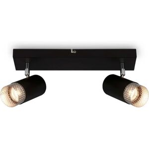 Briloner Schwarz/Platin GU10 Deckenstrahler - Deckenleuchte Briloner Schwarz/Platin GU10 Deckenstrahler - Deckenleuchte