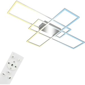 BRILONER LEUCHTEN Roami Silver Ceiling Light BRILONER LEUCHTEN Roami Silver Ceiling Light