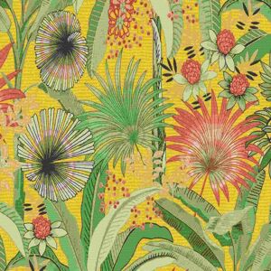Erismann Martinique 10390-20 Tropical Mustard Wallpaper - Wallpaper Erismann Martinique 10390-20 Tropical Mustard Wallpaper - Wallpaper