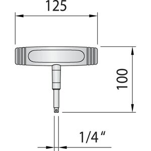 Gedore 763-05 Torque Wrench - 5 Nm Gedore 763-05 Torque Wrench - 5 Nm