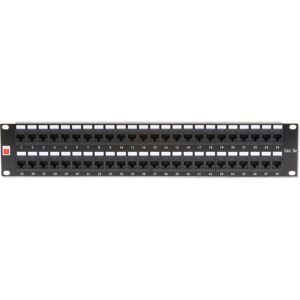 Lindy 20758 Patch Panel - Black - 48 Port - Patch Panel Lindy 20758 Patch Panel - Black - 48 Port - Patch Panel