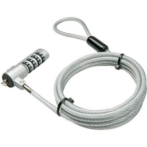 Lindy 20980 Stainless Steel Cable Lock - 1.8 m Lindy 20980 Stainless Steel Cable Lock - 1.8 m