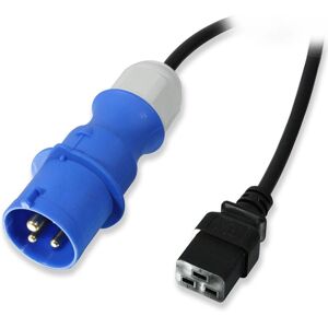 Lindy Power Cable - 3m IEC C19 Black - Power Cable Lindy Power Cable - 3m IEC C19 Black - Power Cable