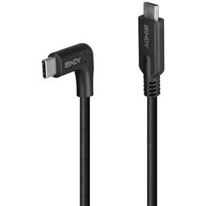 Lindy USB C Cable 0.5m - USB 3.2 Gen 2 - Black Lindy USB C Cable 0.5m - USB 3.2 Gen 2 - Black