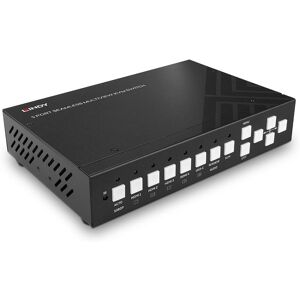 Lindy 32330 KVM-Umschalter Schwarz 5 Port HDMI 4K60 Nahtlos Multiview Lindy 32330 KVM-Umschalter Schwarz 5 Port HDMI 4K60 Nahtlos Multiview