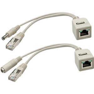 Lindy 34025 PoE-adapter - Hållbar, Inkluderar 2 Stycken Lindy 34025 PoE-adapter - Hållbar, Inkluderar 2 Stycken