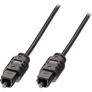 Lindy 35214 Audio Cable - Black - TosLink - 5m Lindy 35214 Audio Cable - Black - TosLink - 5m