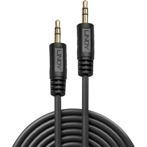 Lindy 35642 Audio Cable - 2M Black - Audio Type Lindy 35642 Audio Cable - 2M Black - Audio Type