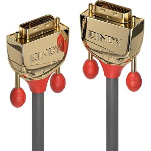 Lindy 36204 DVI-Kabel - Grau - 5 m - Dual Link Lindy 36204 DVI-Kabel - Grau - 5 m - Dual Link