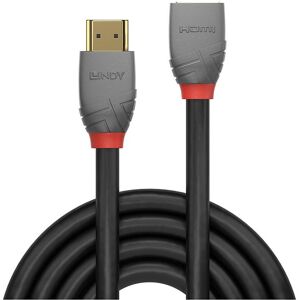 Lindy HDMI Cable - 50cm - Black - High-Speed 2.0 Lindy HDMI Cable - 50cm - Black - High-Speed 2.0