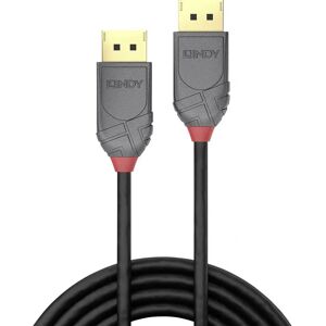 Lindy 36480 DisplayPort Cable - Black - 0.5m Lindy 36480 DisplayPort Cable - Black - 0.5m