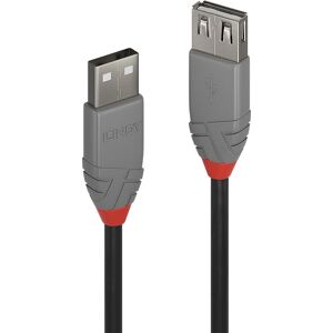 Câble d’extension USB Lindy - 0,5m - Noir Câble d’extension USB Lindy - 0,5m - Noir