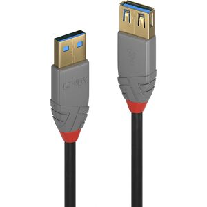 Lindy USB Extension Cable 2m - USB 3.2 Gen 1, 3.0, Black Lindy USB Extension Cable 2m - USB 3.2 Gen 1, 3.0, Black