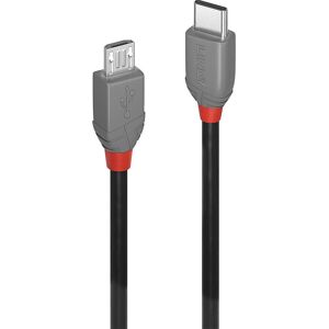 Lindy 36890 USB Cable - Black - USB 2.0, 0.5m Lindy 36890 USB Cable - Black - USB 2.0, 0.5m
