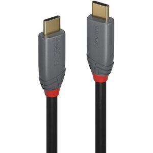 Lindy 36903 USB Cable - 2m Black - USB 3.2 Gen 2, Type C, 20Gbps Lindy 36903 USB Cable - 2m Black - USB 3.2 Gen 2, Type C, 20Gbps
