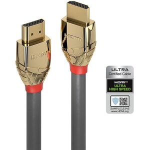 Lindy 37603 HDMI Cable - 3m Ultra High Speed Gold Line Lindy 37603 HDMI Cable - 3m Ultra High Speed Gold Line