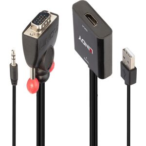 Lindy VGA Audio HDMI Converter - Support 1080p Lindy VGA Audio HDMI Converter - Support 1080p