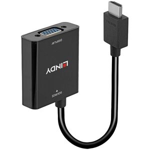 Lindy Model 38291 HDMI to VGA Adapter - Supports 1080p, Compact Lindy Model 38291 HDMI to VGA Adapter - Supports 1080p, Compact