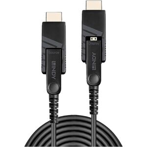 Lindy Micro HDMI 30m Fibre Optic Hybrid Cable - HDMI Type D Lindy Micro HDMI 30m Fibre Optic Hybrid Cable - HDMI Type D