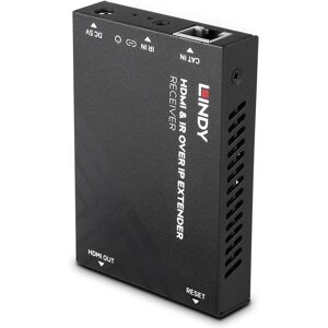 Lindy HDMI & IR über IP Extender - Empfänger - Schwarz - AV Extender Lindy HDMI & IR über IP Extender - Empfänger - Schwarz - AV Extender