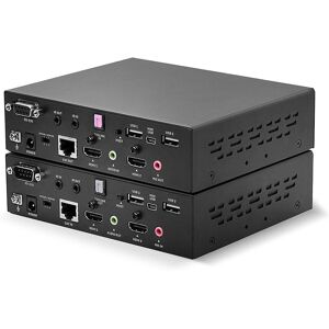 Lindy 39374 KVM extender - Dual HDMI/USB/RS-232 - Black Lindy 39374 KVM extender - Dual HDMI/USB/RS-232 - Black