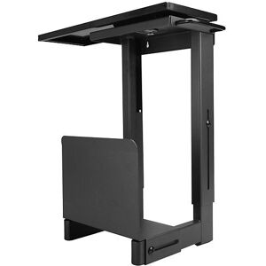 Lindy 40284 CPU-hållare - Bordsmontering, glidbar, Svart Lindy 40284 CPU-hållare - Bordsmontering, glidbar, Svart