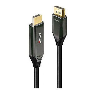 Lindy 40932 Aktiver DisplayPort HDMI Adapter 8K Lindy 40932 Aktiver DisplayPort HDMI Adapter 8K