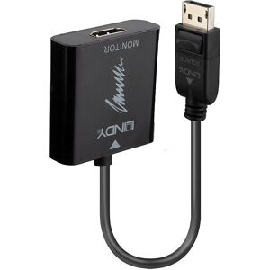Lindy Brand Model DisplayPort to HDMI Adapter - Video Cable Adapter Lindy Brand Model DisplayPort to HDMI Adapter - Video Cable Adapter