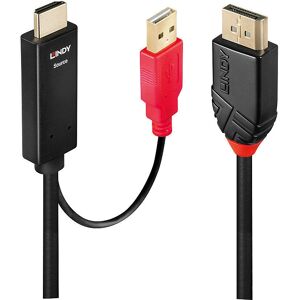 Lindy 41426 videokabeladapter HDMI USB svart Lindy 41426 videokabeladapter HDMI USB svart
