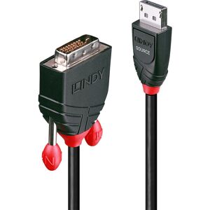 Lindy 41491 2m DisplayPort to DVI-D Adapter Cable - Video cable adapter Lindy 41491 2m DisplayPort to DVI-D Adapter Cable - Video cable adapter